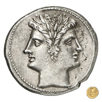 didramma o quadrigato 225-214 BC