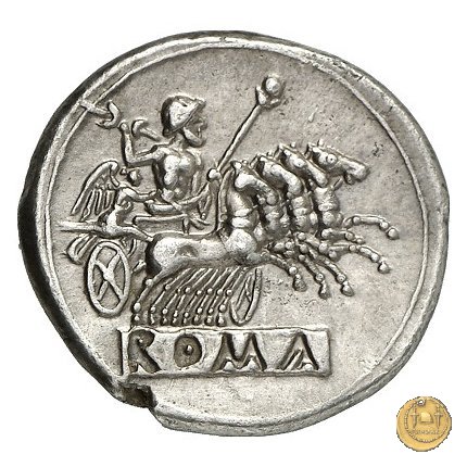 didramma o quadrigato 225-214 BC