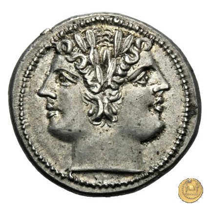 didramma o quadrigato 225-214 BC