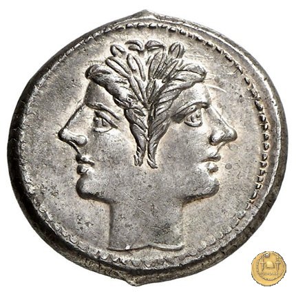 didramma o quadrigato 225-214 BC