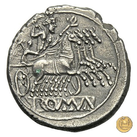 didramma o quadrigato 225-214 BC