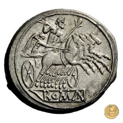 didramma o quadrigato 225-214 BC