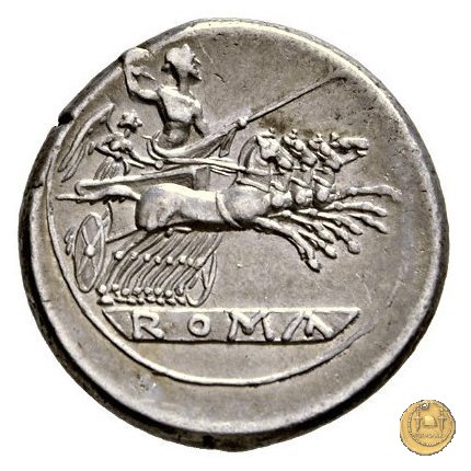 didramma o quadrigato 225-214 BC