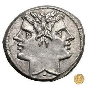 didramma o quadrigato 225-214 BC