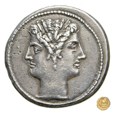 didramma o quadrigato 225-214 BC