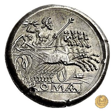 didramma o quadrigato con spiga di grano 214-212 BC (Sicilia)