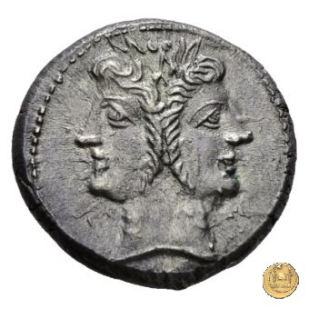 didramma o quadrigato con spiga di grano 214-212 BC (Sicilia)