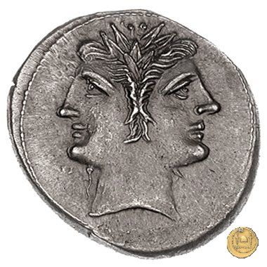 didramma o quadrigato con spiga di grano 214-212 BC (Sicilia)