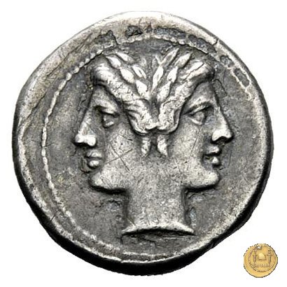 dramma o 1/2 quadrigato 225-212 BC (Roma)