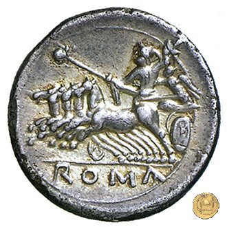 dramma o 1/2 quadrigato 225-212 BC (Roma)