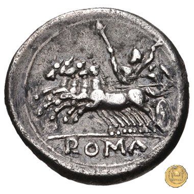 dramma o 1/2 quadrigato 225-212 BC (Roma)