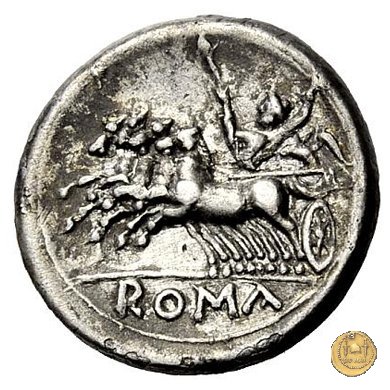 dramma o 1/2 quadrigato 225-212 BC (Roma)