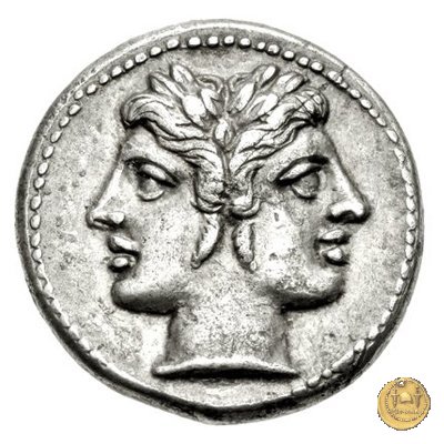 dramma o 1/2 quadrigato 225-212 BC (Roma)