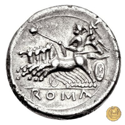 dramma o 1/2 quadrigato 225-212 BC (Roma)