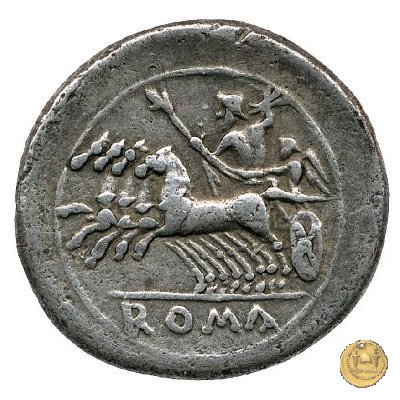 dramma o 1/2 quadrigato 225-214 BC