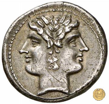 dramma o 1/2 quadrigato 225-214 BC