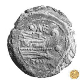 (143) - oncia Q. Maenius 189-180 BC (Roma)