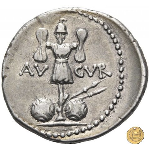 tipo 536 - denario M. Antonius 37 BC (Itinerante con M. Antonius)