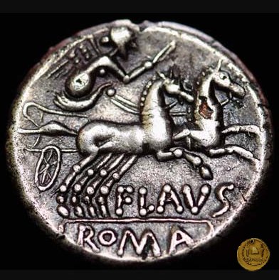 207/1 - denario C. Decimius Flavus 150 BC (Roma)