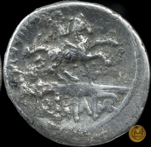 425/1 - denario L. Marcius Philippus 56 BC (Roma)