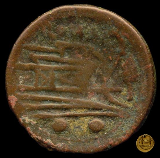 88/7 - sestante (punta di lancia davanti - tipo B) 209 a.C. (Italia Sud Est)