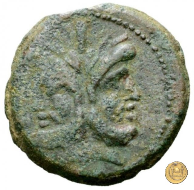 215/2 - asse Q. Marcius Libo 148 BC (Roma)