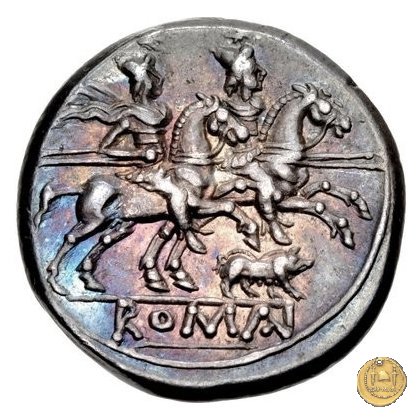 121/2 - scrofa (sow) 206-195 a.C. (Roma)