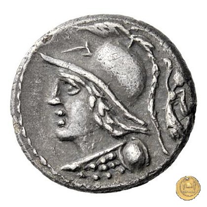 14 - Guerriero, toro e trofeo 88-87 BC (Campania ?) 14 - Guerriero, toro e trofeo 88-87 BC (Campania ?)