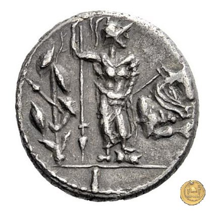 14 - Guerriero, toro e trofeo 88-87 BC (Campania ?) 14 - Guerriero, toro e trofeo 88-87 BC (Campania ?)