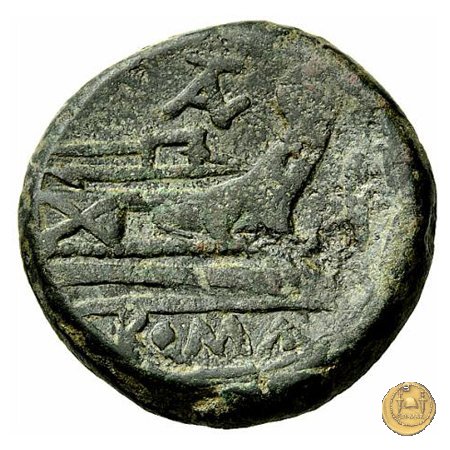 161/2 - asse P. Iuventius Thalna 179-170 a.C. (Roma)