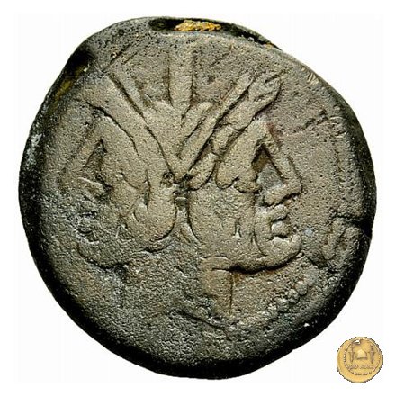 186/1 - asse L. Licinius Murena 169-158 a.C. (Roma)