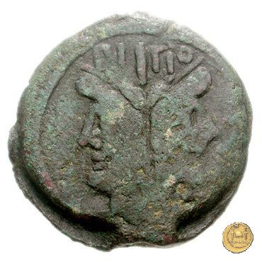 216/2 - asse L. Sempronius Pitio 148 a.C. (Roma)