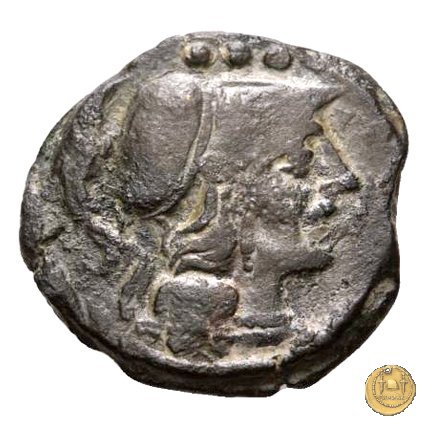 216/4 - triente L. Sempronius Pitio 148 a.C. (Roma)