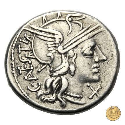 219/1 - denario C. Antestius 146 a.C. (Roma)