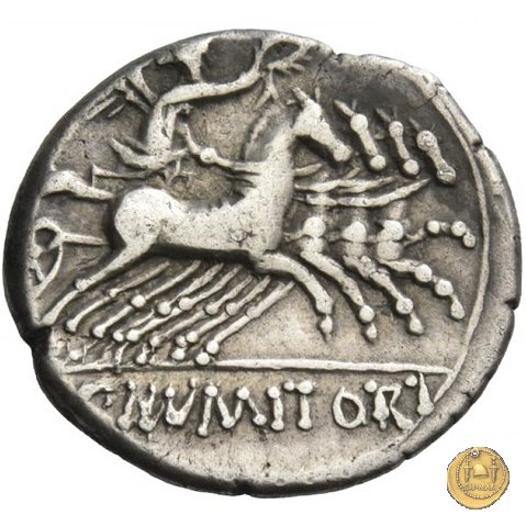 246/1 - denario C. Numitorius 133 a.C. (Roma)