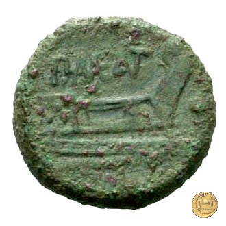 249/4 - oncia P. Maenius Antiaticus M.f. 132 a.C. (Roma)