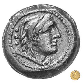 250/2 - quadrante M. Aburius M.f. Geminus 132 a.C. (Roma)
