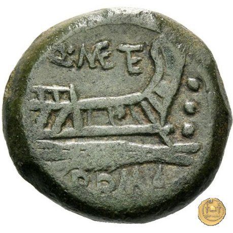 256/4 - quadrante C. Caecilius Metellus 130 a.C. (Roma)