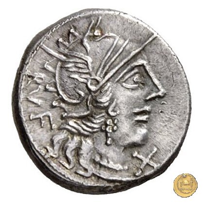 277/1 - denario Q. Minucius Rufus 122 a.C. (Roma)