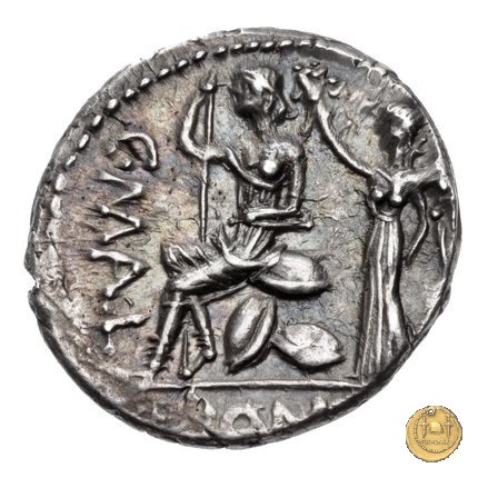 335/1 - denario L. Caecilius Metellus / A. Postumius / C. Publicius 96-92 a.C. (Roma)