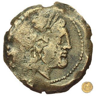 340/5 - semisse L. Calpurnius Piso Frugi 90 a.C. (Roma)