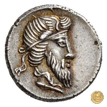 341/1 - denario Q. Titius 90 a.C. (Roma)