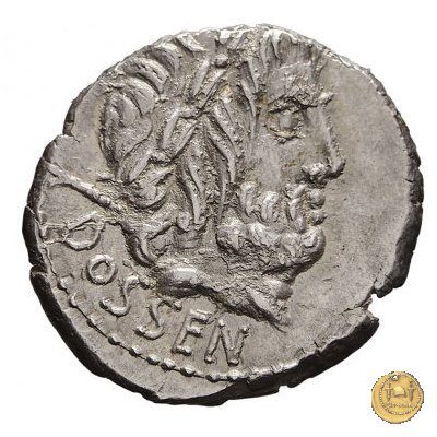 348/1 - denario L. Rubrius Dossenus 87 a.C. (Roma)