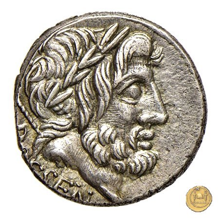 348/1 - denario L. Rubrius Dossenus 87 a.C. (Roma)