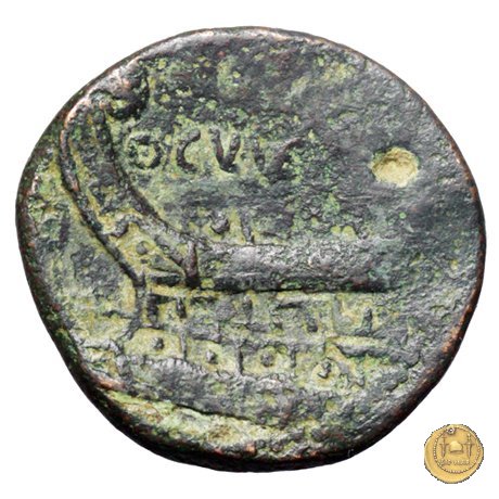 350A/3 - asse Ogulnius / C. Gargonius (Gargilius) / M. Vergilius 86 a.C. (Roma)