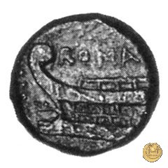 350B/2 - triente 86 a.C. (Roma)