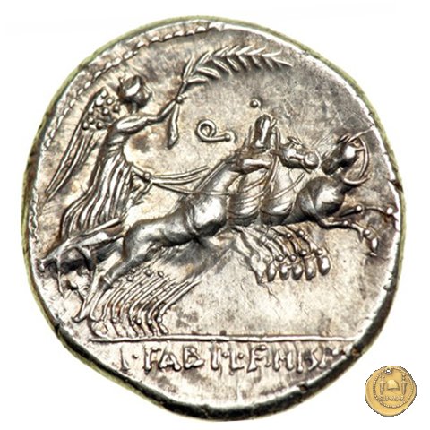 366/1 - denario C. Annius T.f.Tn. / L. Fabius L.f. Hispaniensis 82-81 BC (Nord Italia) 366/1 - denario C. Annius T.f.Tn. / L. Fabius L.f. Hispaniensis 82-81 BC (Nord Italia)