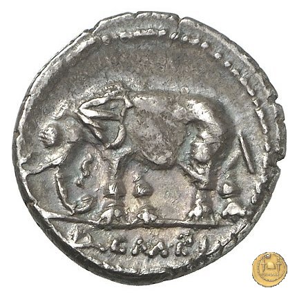 374/1 - denario Q. Caecilius Metellus Pius 81 a.C. (Nord Italia)