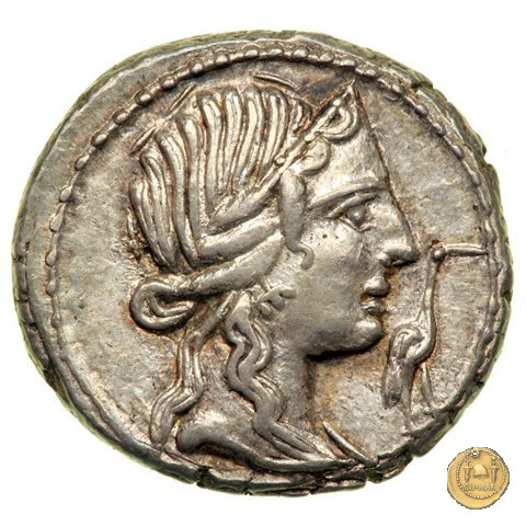 374/2 - denario Q. Caecilius Metellus Pius 81 a.C. (Nord Italia)
