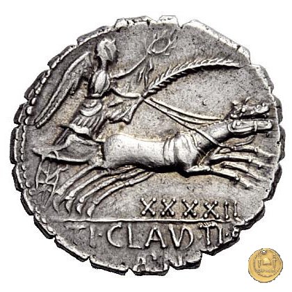 383/1 - denario Ti. Claudius Ti.f. Ap.n. Nero 79 a.C. (Roma)